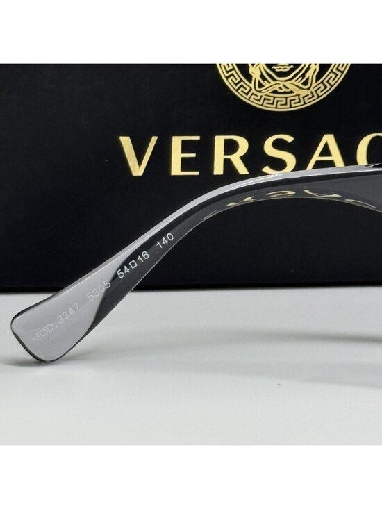 Versace VE3347 5305 Clear Cat Eye Women Eyeglasses Authentic NEW main image 4
